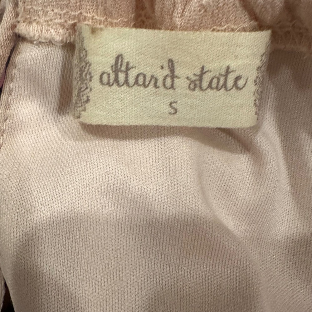 Altar State Dusty Rose Pink Crochet Lace Halter Maxi Dress Boho Beach Vacation S - Picture 8 of 13